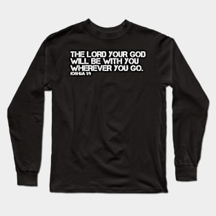 THE LORD YOUR GOD Long Sleeve T-Shirt